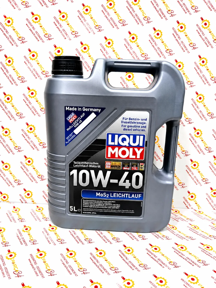 10W40 MOTOR YAĞI 5LT. MOS2  — LUQUI MOLY yedek parça — Motor Yağları