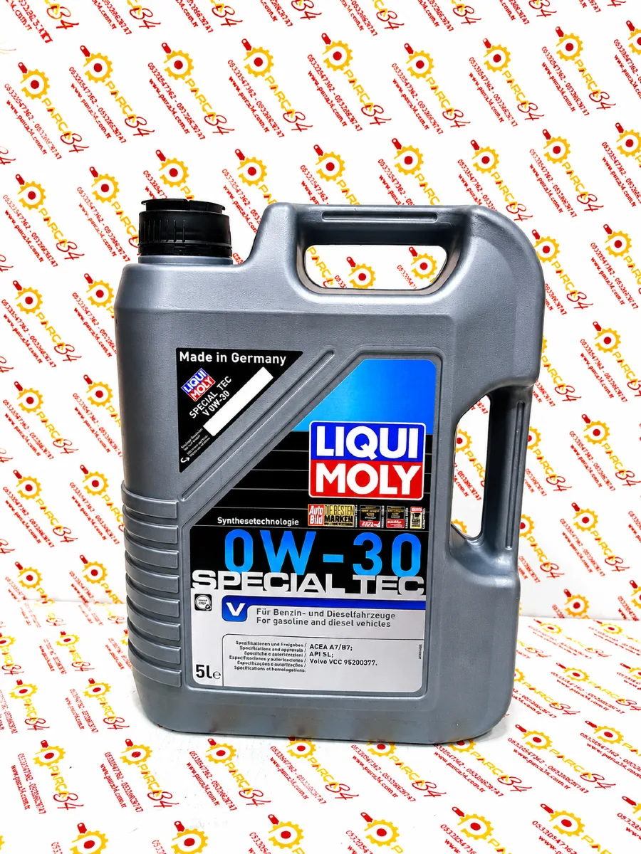 0W30 MOTOR YAĞI 5LT. SPECIAL TEC SENTEZ TEKNOLOJİ — LUQUI MOLY yedek parça — Motor Yağları