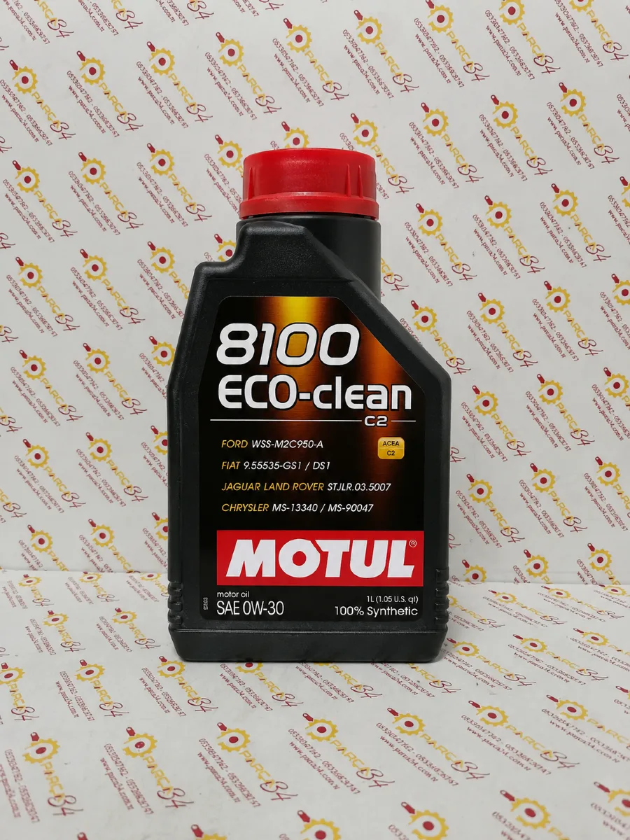 0W30 MOTOR YAĞI 1LT. 8100 ECO Clean — MOTUL yedek parça — Motor Yağları
