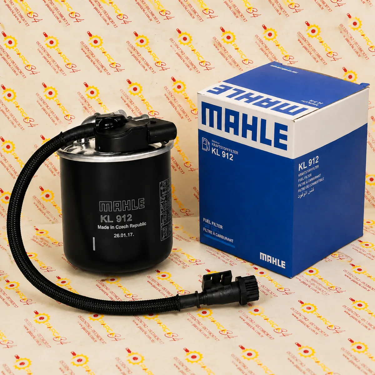 YAKIT FİLTRESİ OM651 W906/E5-E6 W447-114-639/E5 W204-166-212-207 — Mahle / Knecht filter yedek parça — Filtre & Bakım