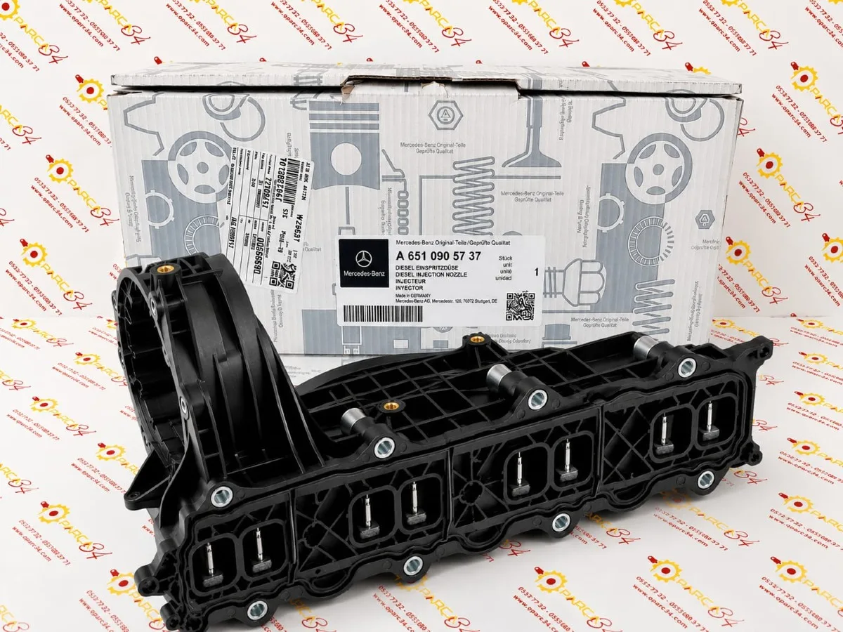 EMME MANİFOLDU GAZ KELEBEKLİ OM651 W906 W447 114/639-E5 — Mercedes-Benz yedek parça — Motor Parçaları