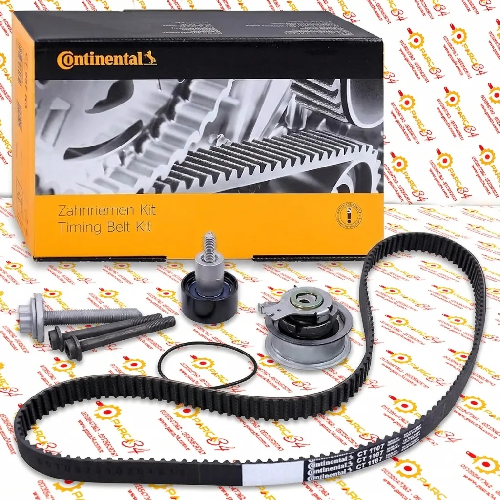 TRİGER SETİ DEVİRDAİMSİZ Caddy / Golf 7 / Passat / 1,0 - 1,2 TSI - 1,4 TSI 1,5 TSI — Continental / VDO yedek parça — Triger & Eksantrik & Kayış 