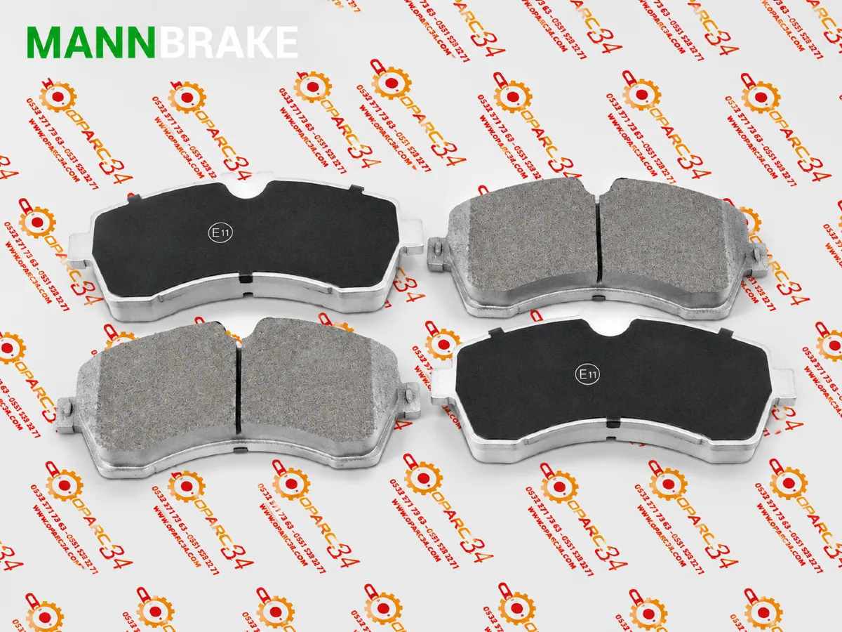 ÖN FREN BALATASI (BÜYÜK TİP) W906-907-910. SPR-CRF — MANN BRAKE yedek parça — Fren Sistemi
