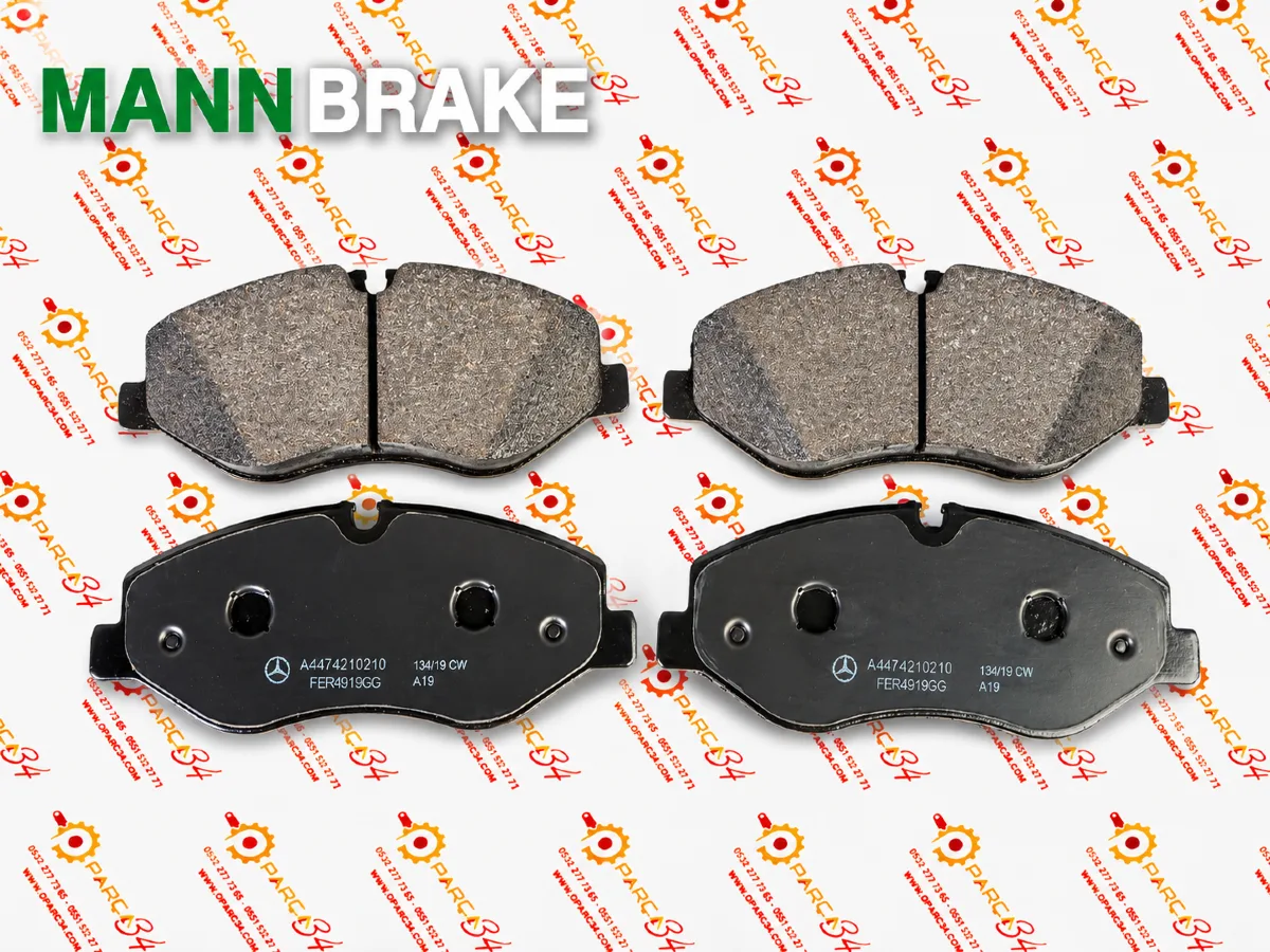 ÖN FREN BALATASI  W447. VITO  (BÜYÜK TİP) — MANN BRAKE yedek parça — Fren Sistemi