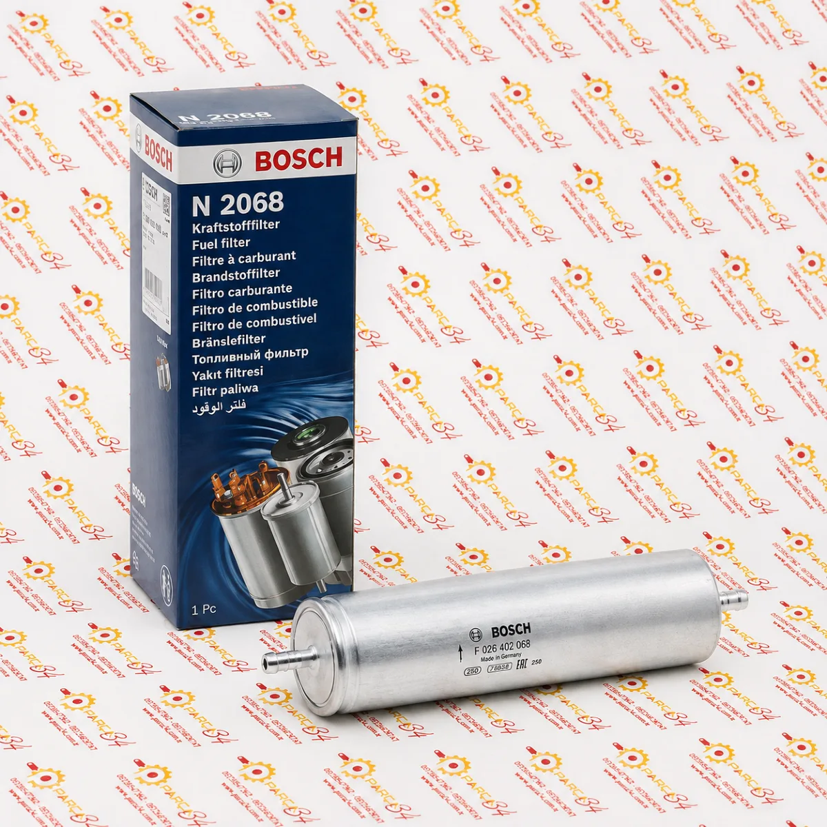 YAKIT FİLTRESİ A4/A5/Q5 CAGA/CAHA/CASB/CLAB/CMFA 2,0 TDI/2,7 TDI/3,0 TDI — BOSCH yedek parça — Filtre & Bakım