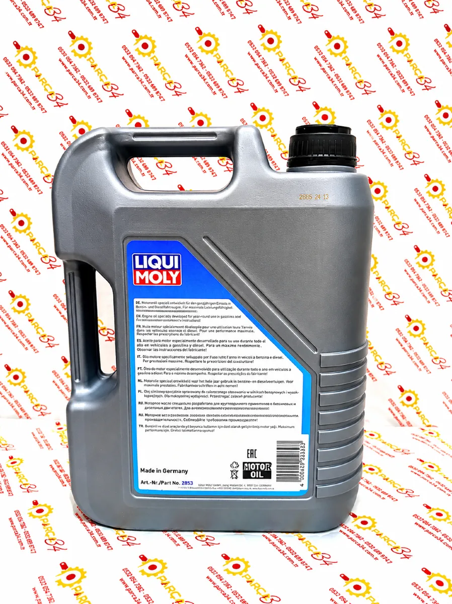 0W30 MOTOR YAĞI 5LT. SPECIAL TEC SENTEZ TEKNOLOJİ — LUQUI MOLY yedek parça — Motor Yağları — görsel 2