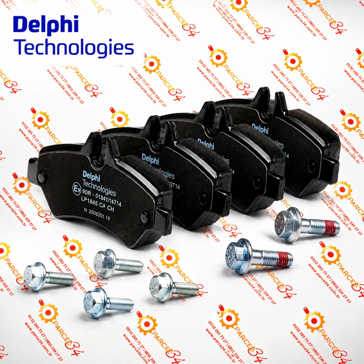 FREN BALATASI ARKA CRF - 315CDI — Delphi Technologies yedek parça — Fren Sistemi — görsel 2